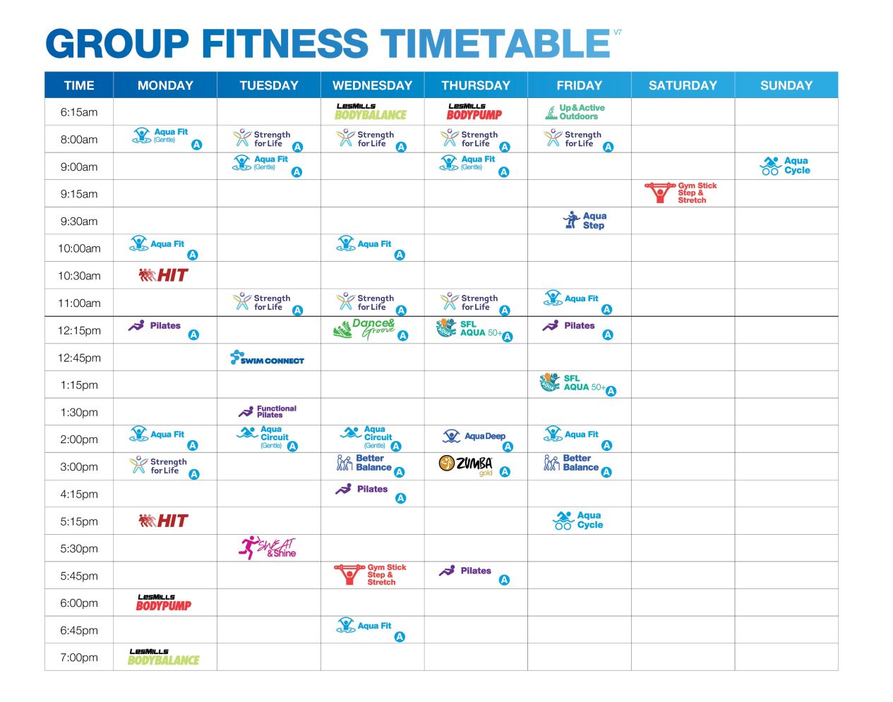 Group Fitness | Fleurieu Aquatic Centre